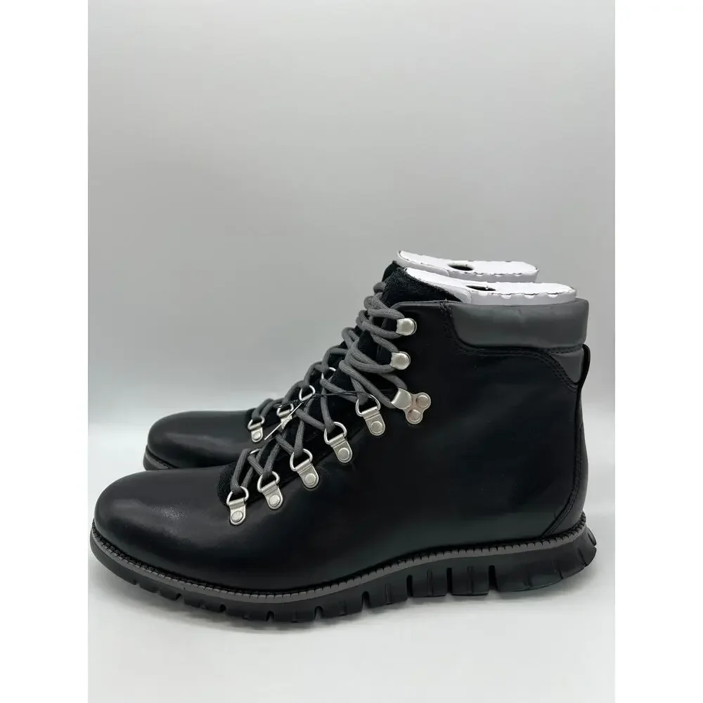 Cole Haan Zerogrand Causal Waterproof Leather Boots C35594 Men's 10.5M